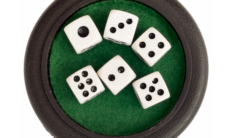 Six dice